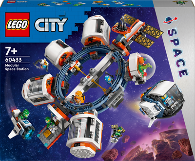 Zestaw klockow LEGO City Modulowa stacja kosmiczna 1097 elementow (60433) (955555911322921) - Outlet