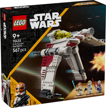 Zestaw klockow LEGO Star Wars Mysliwiec V-19 Torrent 567 elementow (75432) (955555912597885) - Outlet