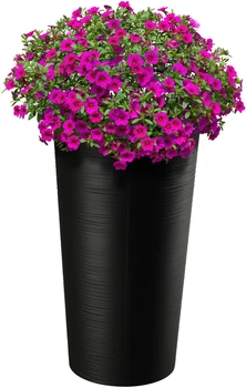 Doniczka z wkładem Kadax Czarna 36 cm (5903699495407)