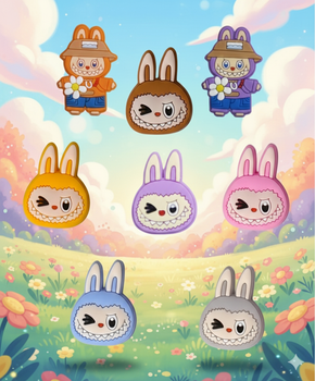 Джибітси Лабубу Labubu The Monsters монстр Jibbitz 8 шт аксесуари крокс прикраса Dz_126_1