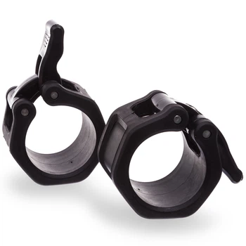 Замок с фиксатором для грифа Lock-Jaw PRO CL-31-25 диаметр 25мм 2 шт Черный