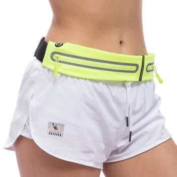 Спортивная сумка на пояс для бега с двумя отделениями на молниях Scout My Fit DY008 Green