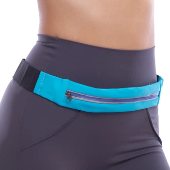 Спортивная сумка на пояс для бега с одним отделением на молнии Scout My Fit 1767 Blue