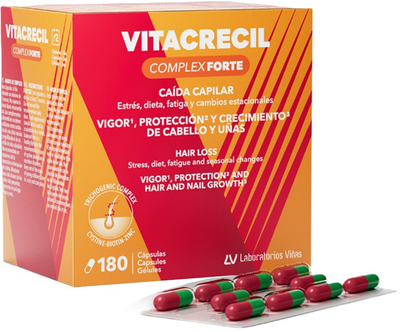 Вітамінно-мінеральний комплекс Vitacrecil Комплекс Форте 180 капсул (8470001716057)