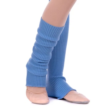 Гетры для танцев Zelart 3991-50 длина 50см Blue