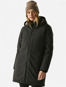 Парка зимняя женская Regatta Women's Marron RWP459-ZM5 M Черная (5063516110637)