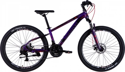Велосипед Discovery TREK AM DD FR ST 26" 13" 2025 Фиолетовый (OPS-SP-26-051)
