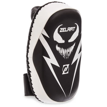 Макивара тай-пэд Zelart Heroe 1426 размер 32x19x8см White-Black