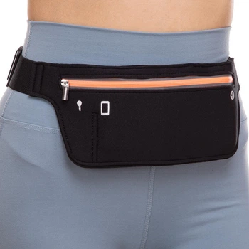 Спортивная сумка на пояс для бега SP-Sport Action YB004 Black-Orange