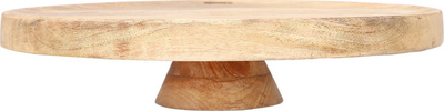 Patera na nóżce HOMLA Sjal Mango M z drewna mango 33 x 7 cm (5904183831152)
