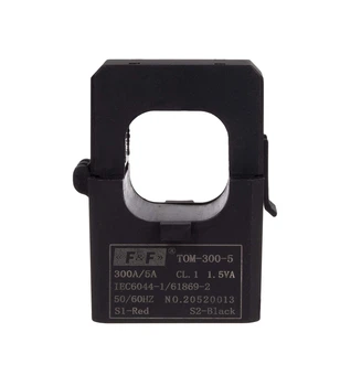 Трансформатор струму F&F TOM-300-5, з розбірним сердечником, 300/5