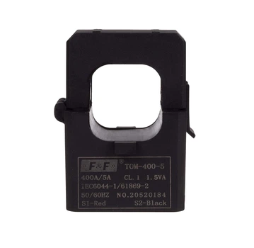 Трансформатор струму F&F TOM-400-5, з розбірним сердечником, 400/5