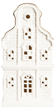 Dekoracja Homla Kania Domek ceramiczny LED 10 x 7 x 20 cm (5906496752933)