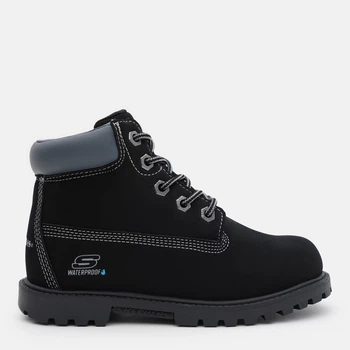 Детские демисезонные ботинки для мальчика Skechers Power Reach 405655L BLK 34 Черные (197976917705)