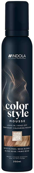 Półtrwała pianka koloryzująca Indola Color Style Beige Blonde 200 ml (4067971003108)
