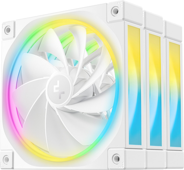 Zestaw wentylatorów Deepcool FL12R 3 IN 1 White (R-FL12R-WHAPN3-G)