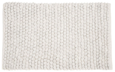 Dywanik łazienkowy HOMLA 703201 Hadiya 50 x 80 cm szary (5906496703188)
