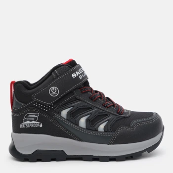 Детские демисезонные ботинки для мальчика Skechers Storm Blazer 406410L BKCC 33.5 Черные (197976894136)