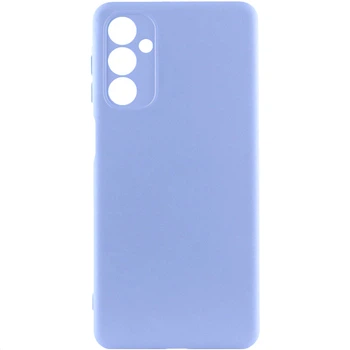 Чохол TPU GETMAN Liquid Silk Full Camera для Samsung Galaxy A17 4G/5G Бузковий / Light purple