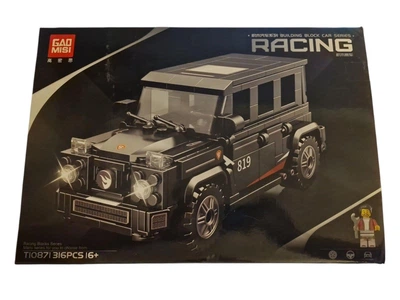 Конструктор 3D Racing Машинка джип чорний 316 деталей