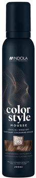 Półtrwała pianka koloryzująca Indola Color Style Medium Brown 200 ml (4067971002941)