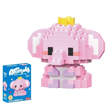 Конструктор фігурка Пікселі BRICKS Animals Elephant