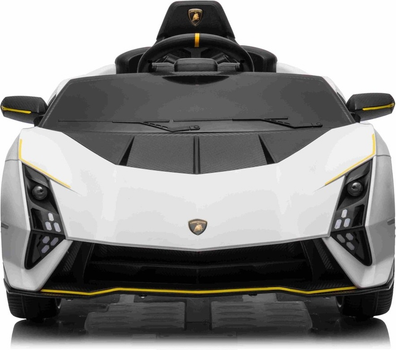 Samochód elektryczny dla dzieci Ramiz Lamborghini Invencible Biały (5903864942378)
