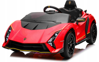 Samochód elektryczny dla dzieci Ramiz Lamborghini Invencible Czerwony (5903864942385)