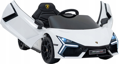Samochód elektryczny dla dzieci Ramiz Lamborghini Revuelto Biały (5903864983296)