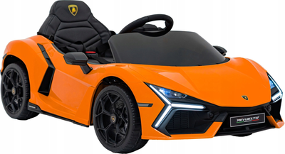 Samochód elektryczny dla dzieci Ramiz Lamborghini Revuelto Pomarańczowy (5903864983326)