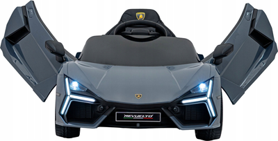 Samochód elektryczny dla dzieci Ramiz Lamborghini Revuelto Szary (5903864983333)