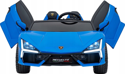Samochód elektryczny dla dzieci Ramiz Lamborghini Revuelto Strong Xl Niebieski (5903864984446)