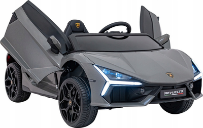 Samochód elektryczny dla dzieci Ramiz Lamborghini Revuelto Xl Szary (5903864984514)