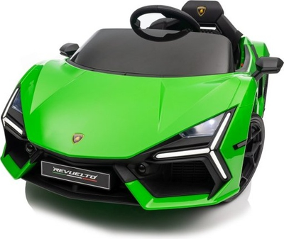 Електричний автомобіль для дітей Ramiz Lamborghini Revuelto зелений (5903864983340)