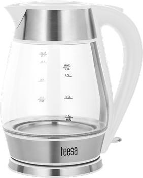 Електрочайник Teesa TSA1512W Білий