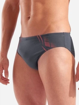 Плавки пляжные мужские Arena Poseidonia Swim Briefs 009075-504 95 Серый/Розовый (3468337621973)