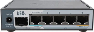 Маршрутизатор MikroTik hEX S 2025 (E60iUGS)