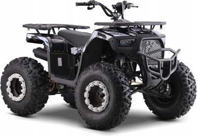 Бензиновий квадроцикл для дітей Ramiz Monster 200CC Чорний (5903864983821)