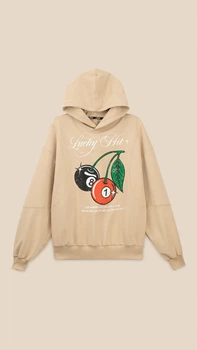 Худі з принтом чоловічий LAWA P-MB02354 3XL Бежевий shop (2888000016645)