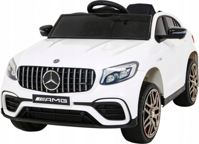 Електричний позашляховик для дітей Mercedes Benz GLC63S білий (5903864913682)