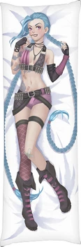 Подушка Дакімакура Arcane Jinx Розмір: 50Х150 Cm