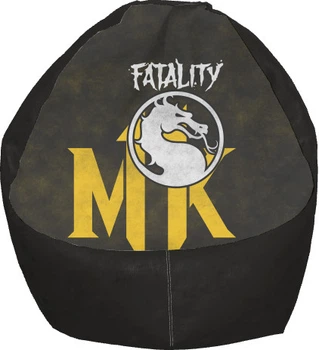 Крісло груша MORTAL KOMBAT (21) Колір: Чорний, Розмір: S