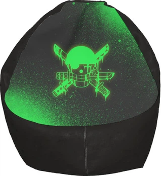 Кресло Груша ONE PIECE (22) Цвет: Черный, Размер: S