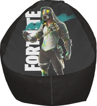 Кресло Груша FORTNITE (18) Цвет: Черный, Размер: L