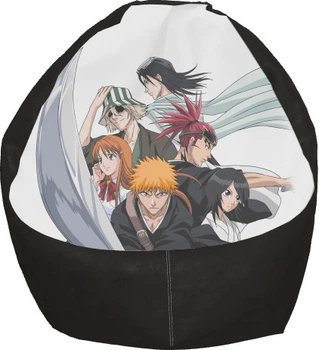 Кресло Груша BLEACH (9) Цвет: Черный, Размер: L