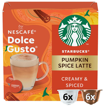 Кофе в капсулах Dolce Gusto Starbucks Pumpkin Spice Latte