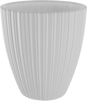 Doniczka z wkładem Kadax Biała 40 cm (5903699497487)