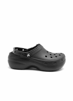 Сабо Crocs Classic Platform Lined Clog Black M6/W8 (38-39)24.1-24.8 см 207938