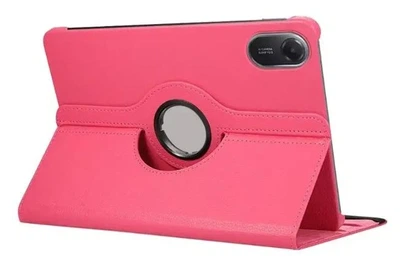 Чохол 360 на Xiaomi Redmi Pad 2 (11") / чохол для планшета з функцією вертикальної та горизонтальної підставки / малиновий