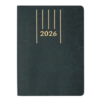 Ежедневник 2026 Buromax A5 Memory BM.21151-* - Зеленый